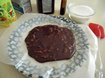 Fudge after it has cooled.